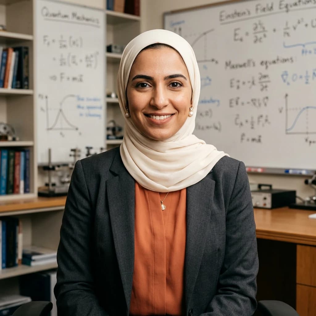 Ms Sara Al Mansoori, Imperial MSc · Physics Specialist